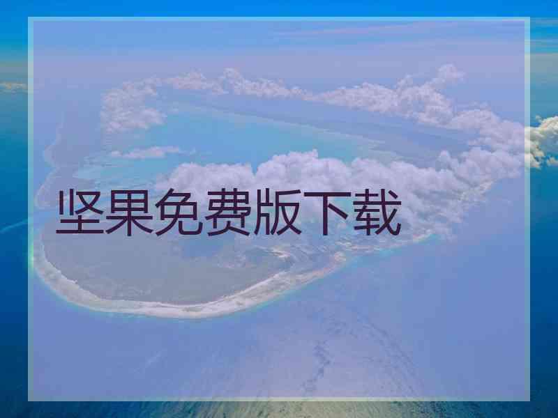 坚果免费版下载