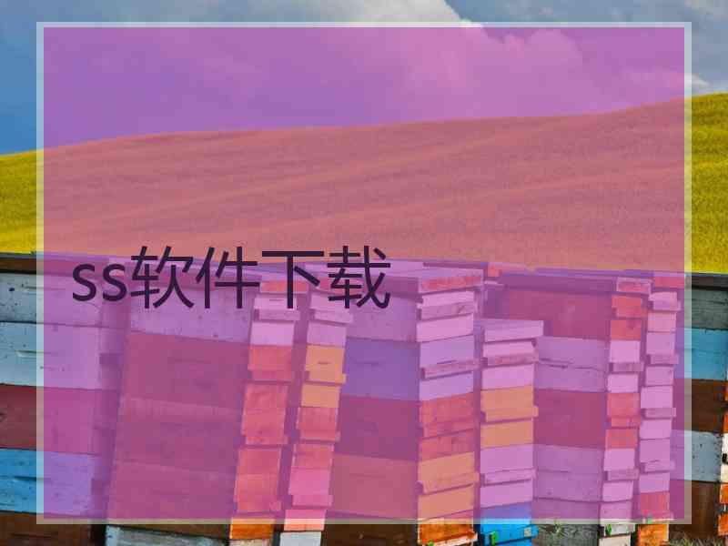 ss软件下载