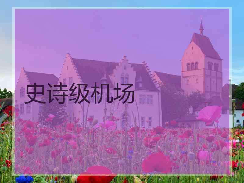 史诗级机场