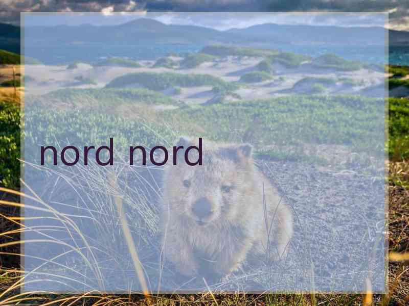nord nord