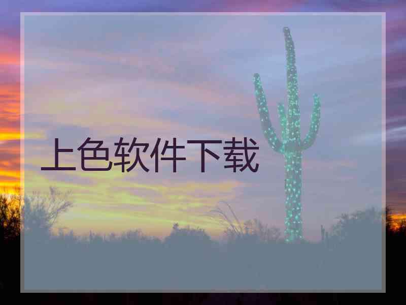 上色软件下载