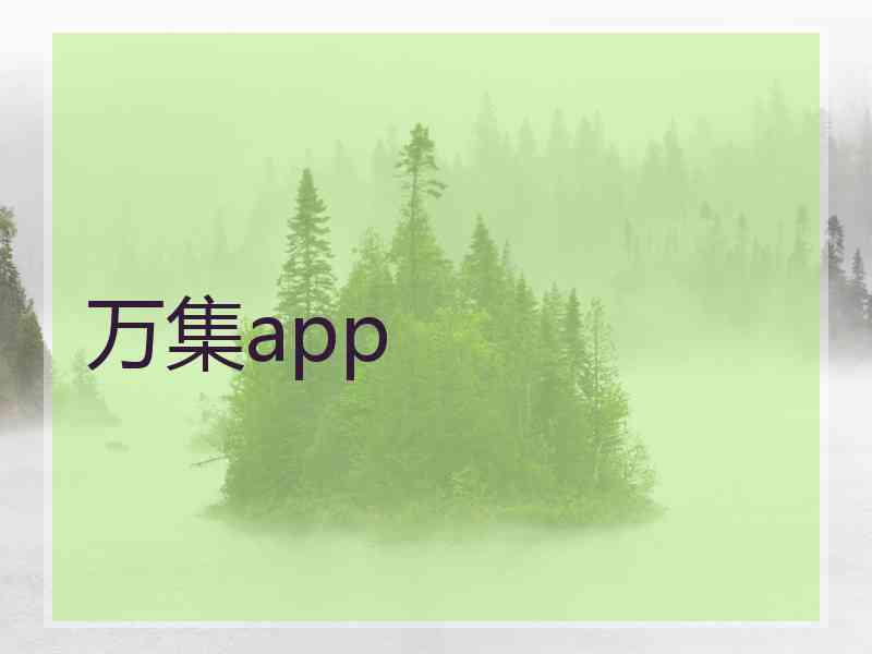 万集app