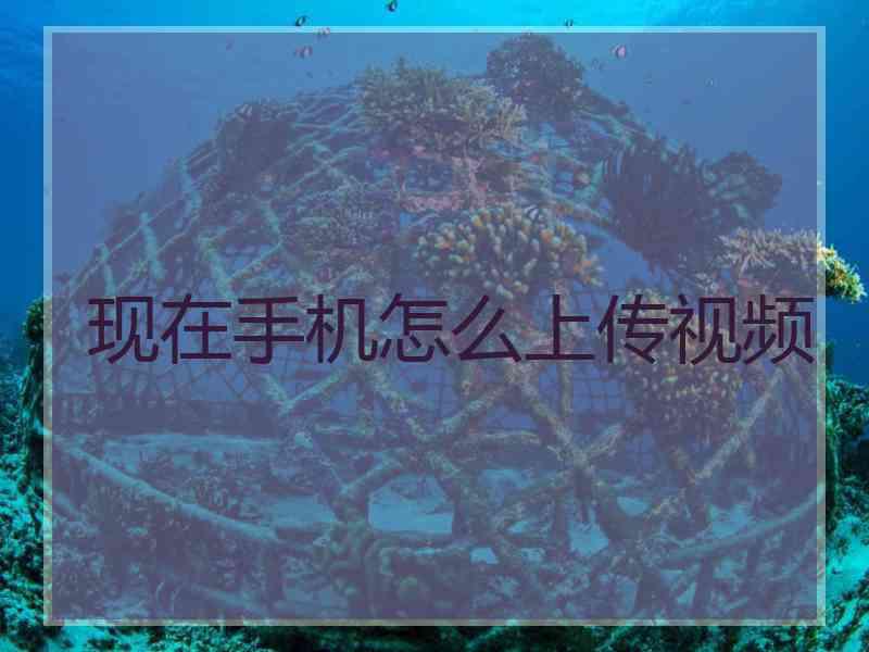 现在手机怎么上传视频