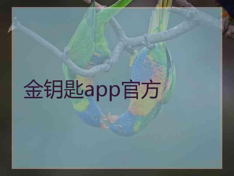 金钥匙app官方