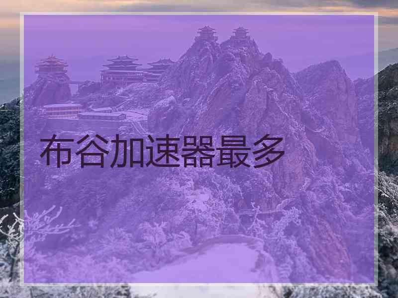 布谷加速器最多