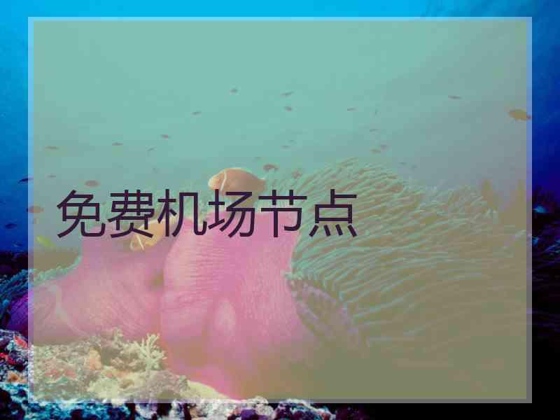 免费机场节点