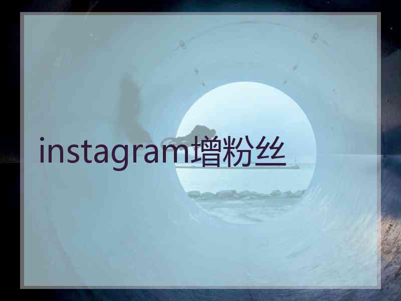 instagram增粉丝