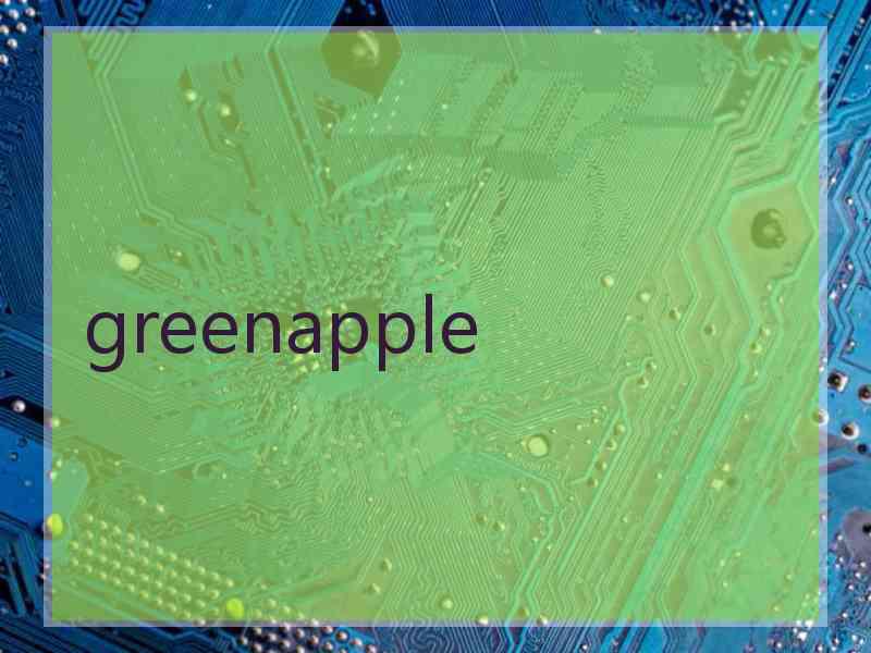 greenapple