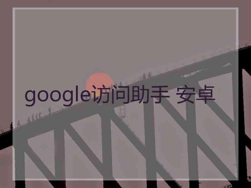 google访问助手 安卓