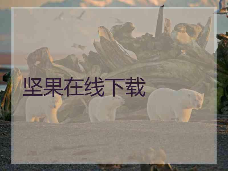 坚果在线下载