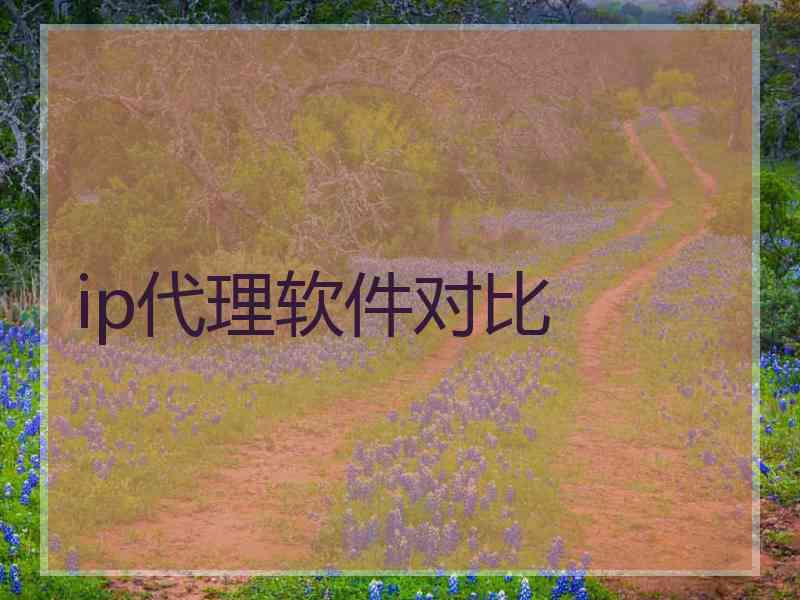 ip代理软件对比