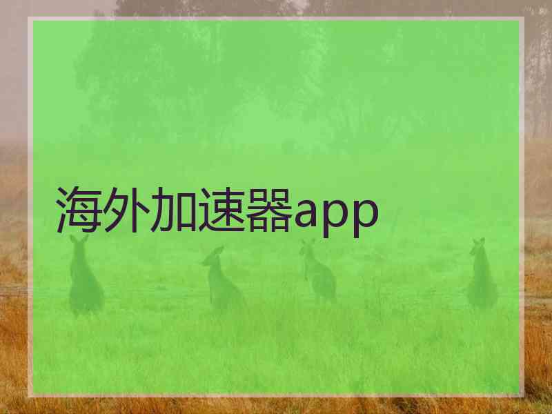 海外加速器app