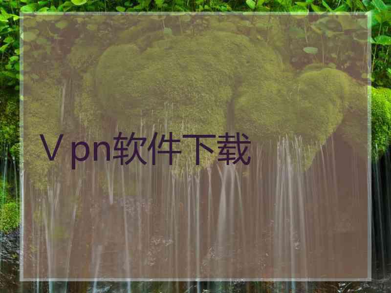 Ⅴpn软件下载