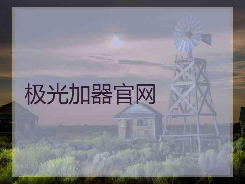 极光加器官网