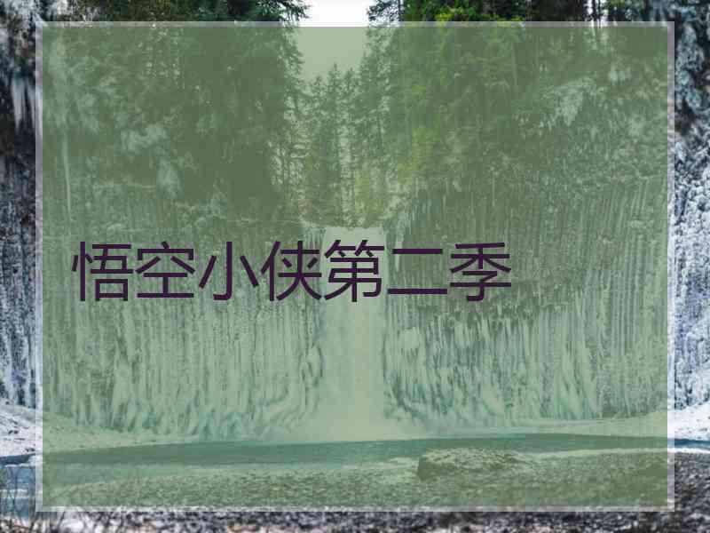 悟空小侠第二季